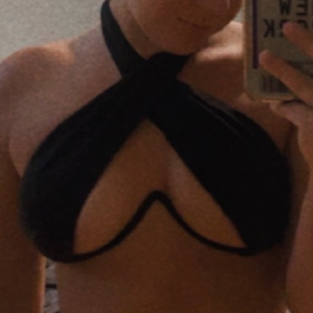 Shein bathing suit top size s